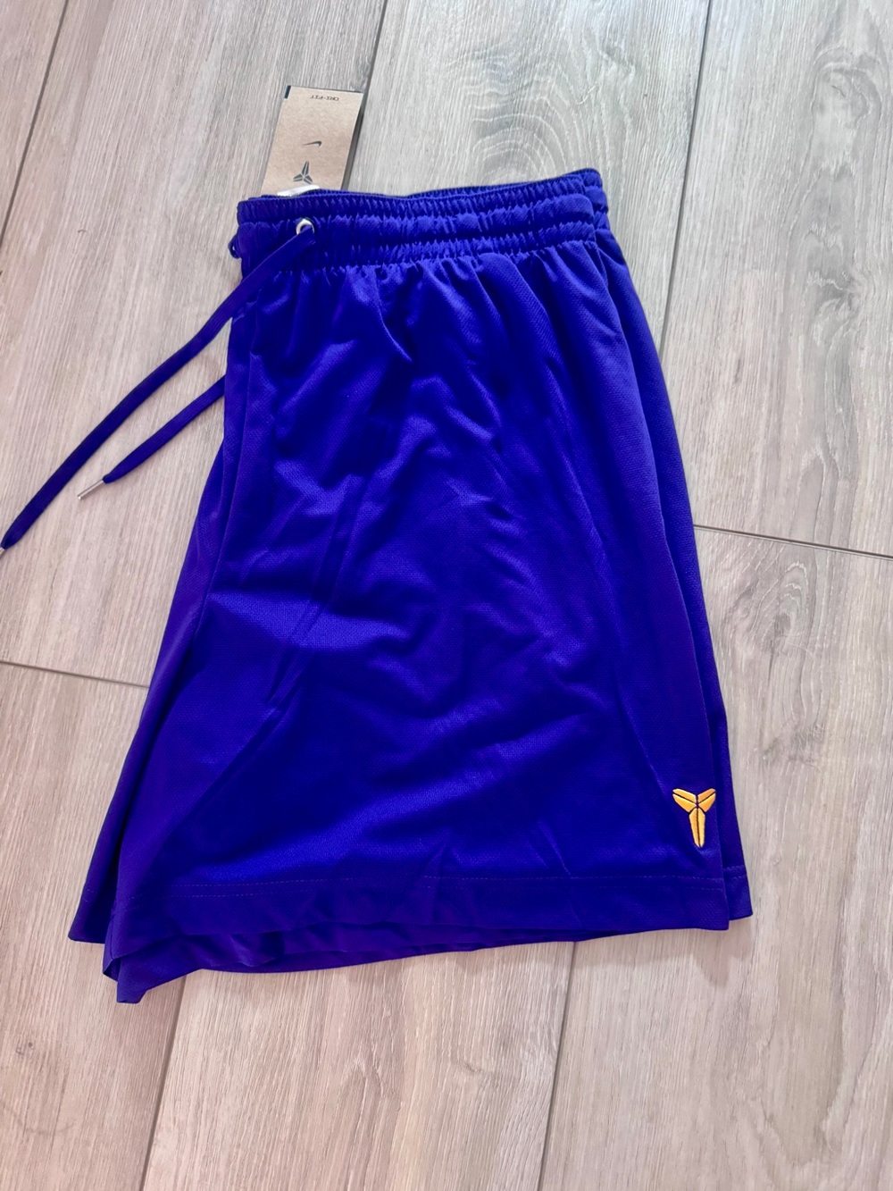 Nike Men's Athletic Drawstring Shorts in Royal/Purple
